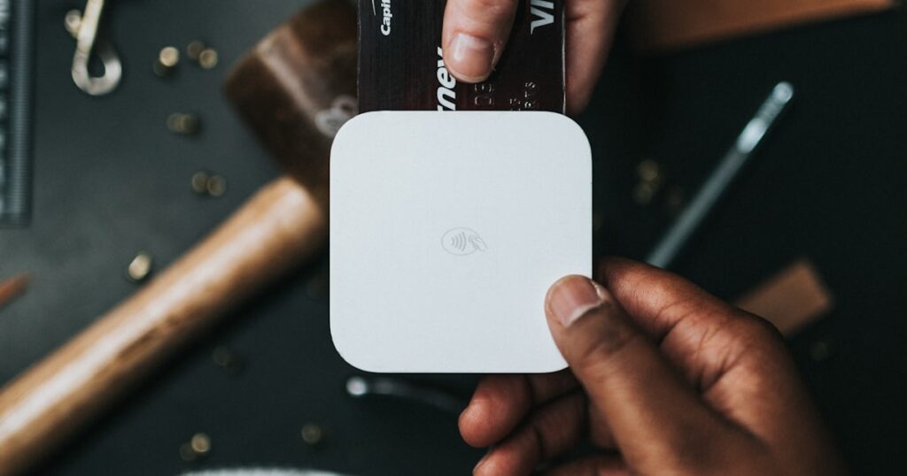 Credit card close-up — secured credit card with ITIN for immigrants